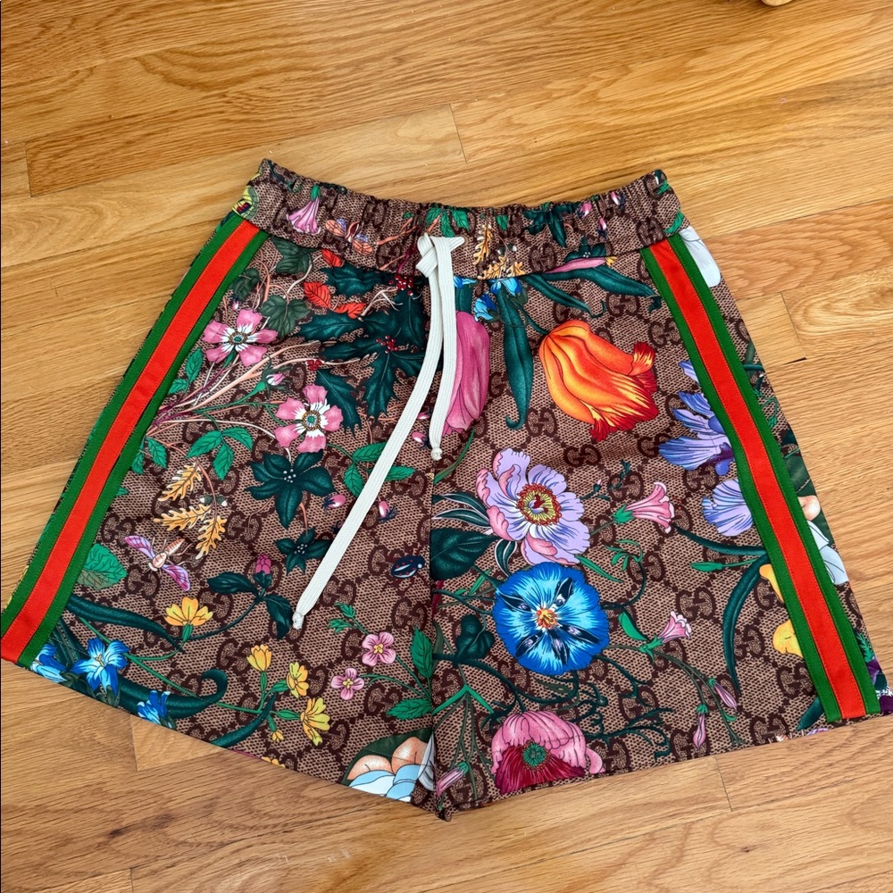 Gucci floral shorts